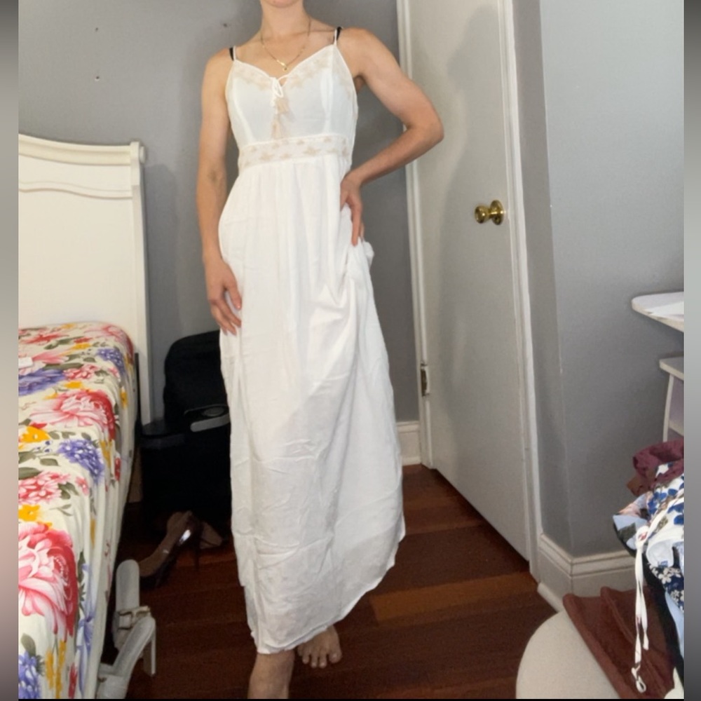 Summer white dress